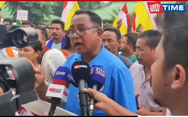 Protests against delimitation draft continue in Assam  