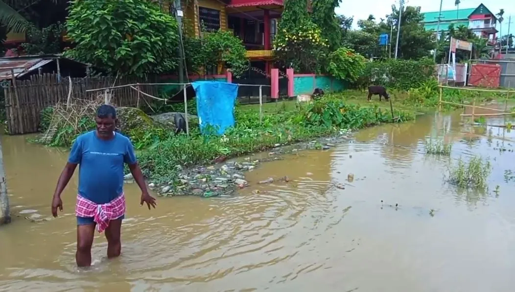 Assam Flood: NH-37 Inundated Due to Rise in Water Level  