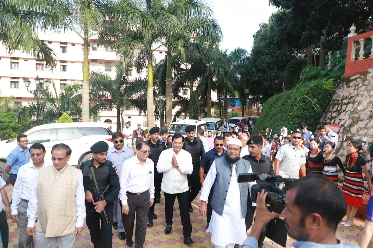 Sarbananda Sonowal Inaugurates Academic Complex of IAAMC at USTM  