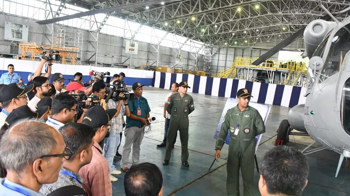 Media Orientation Capsule Conducted at Jorhat & Mohanbari Air Force Stations  