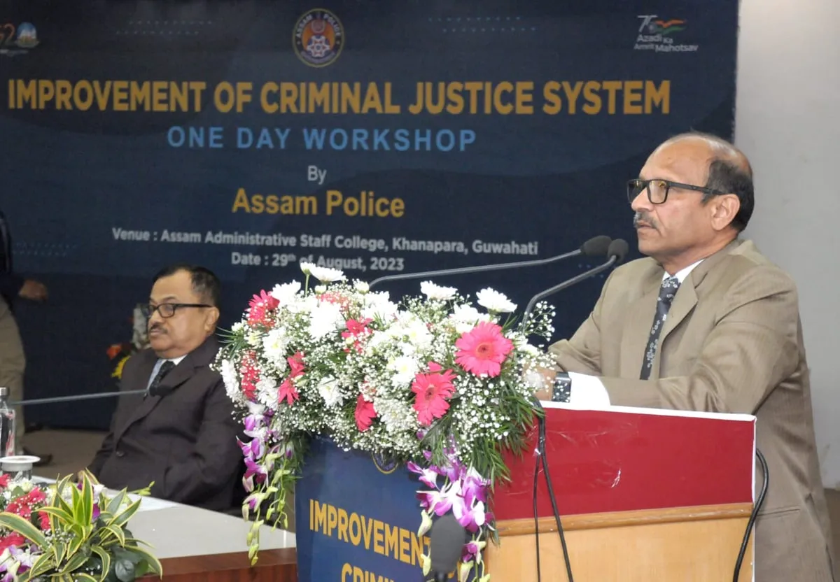 Workshop on Improvement of Criminal Justice System Organized in Guwahati  