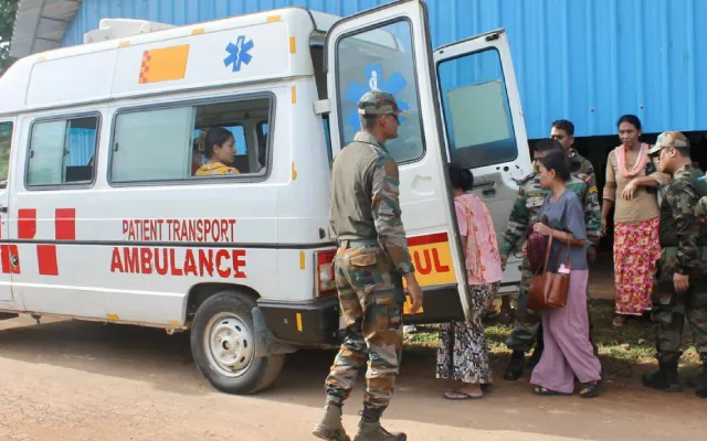 Medical Care provided to refugees  