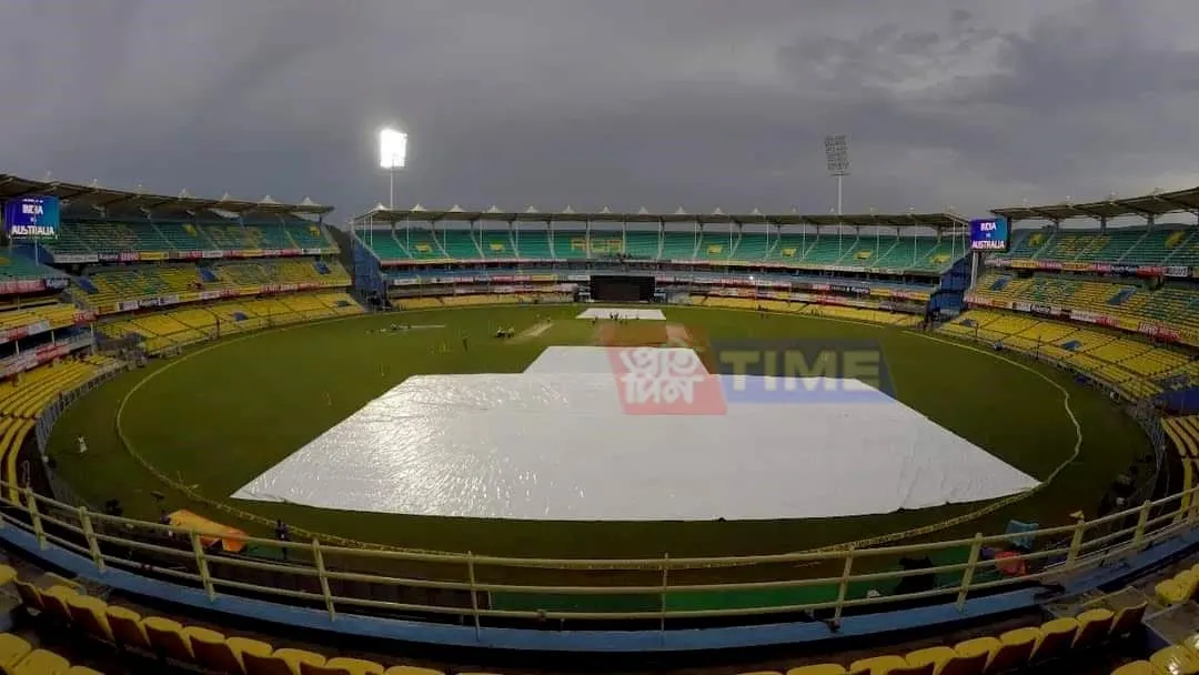 Scenes from the stadium  