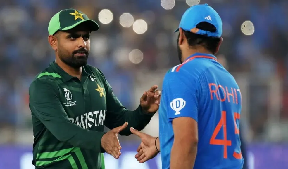 Babar Azam and Rohit Sharma  