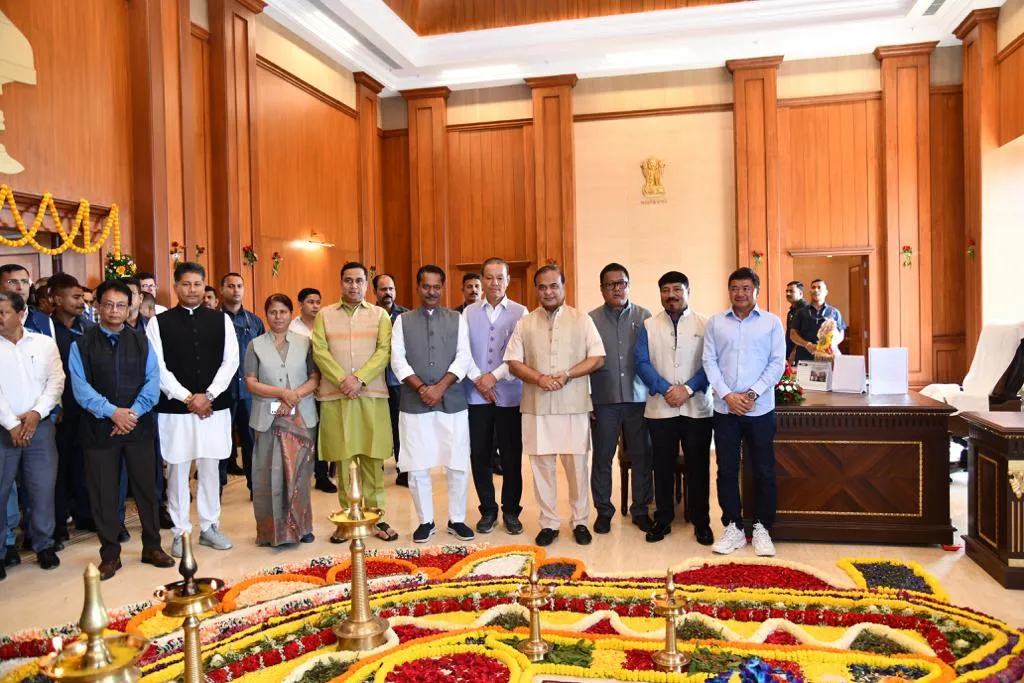 CM Himanta Biswa Sarma Inaugurates ‘Lok Sewa Bhawan’ at Assam Secretariat  Image: Twitter