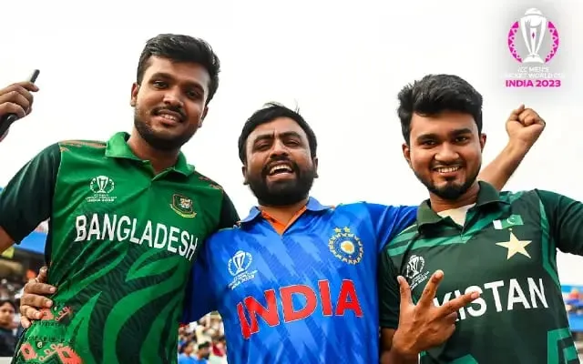 Shot of the day  Image: X/ICC Cricket World Cup