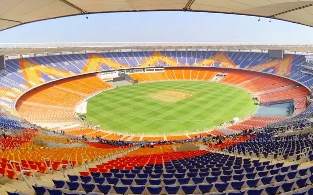 The Narendra Modi Stadium  