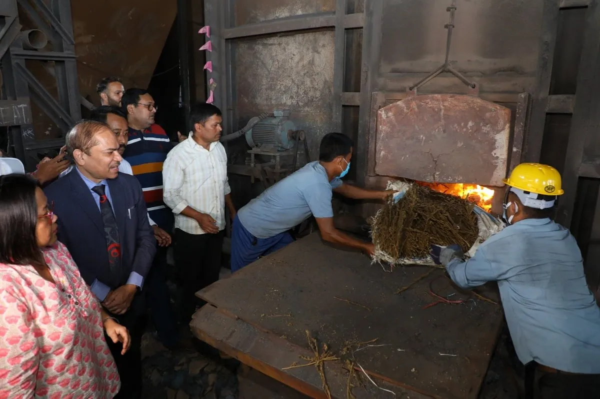 Guwahati: Cigarettes Worth Rs 1.51 Cr, 9000 kg Ganja Destroyed as Part of Campaign 3.0  