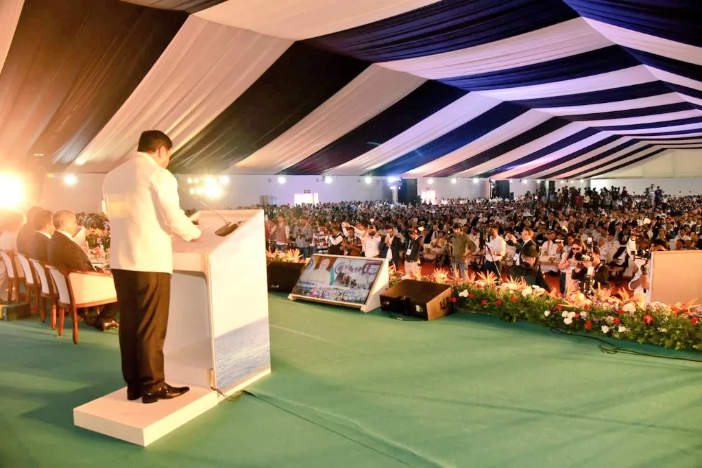 Images from the summit  X/Sarbananda Sonowal