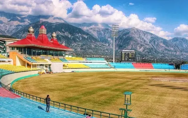 The HPCA Dharamshala Stadium  
