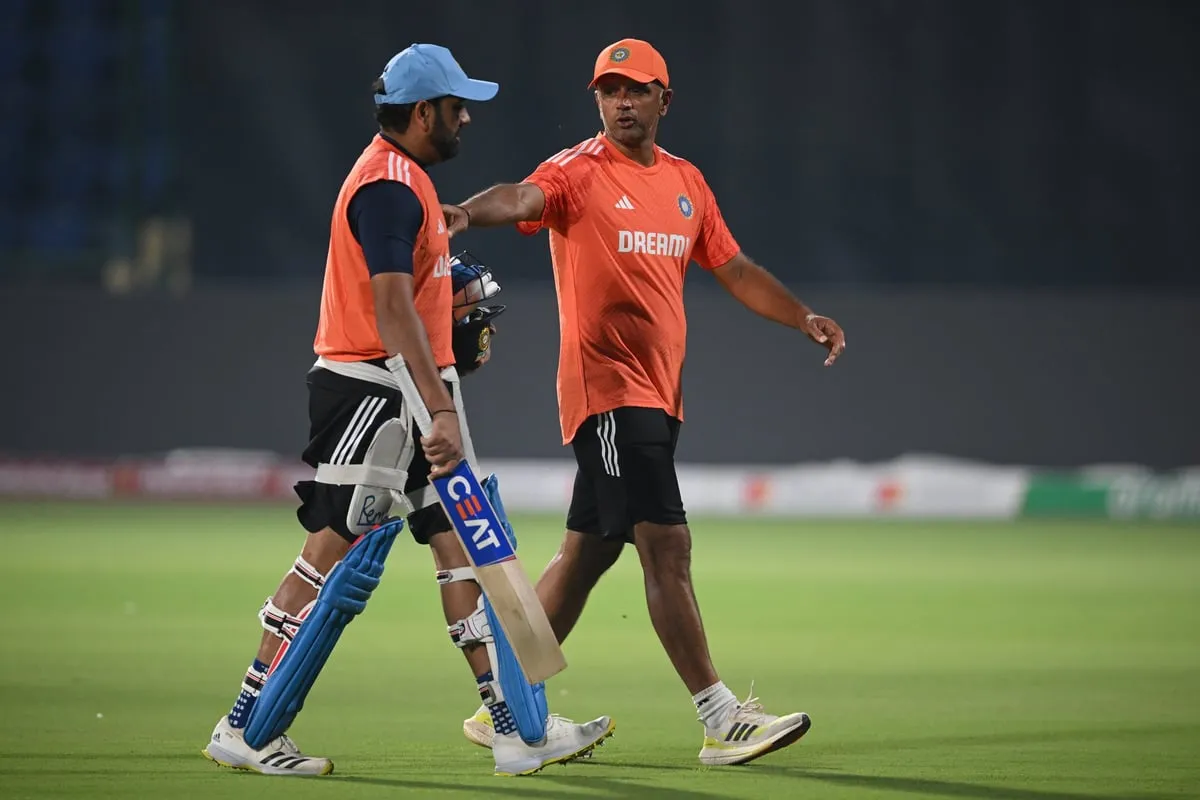 Images from India's training sessions  Image: X/BCCI