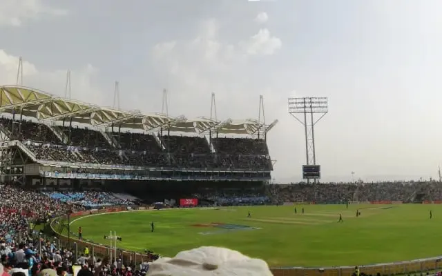 The Maharashtra Cricket Association Stadium in Pune  