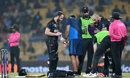 Kane Williamson picked up a thumb fracture  