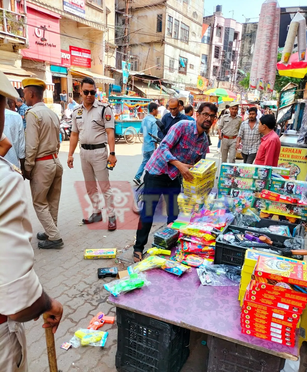 The eviction drive in Fancy Bazar  