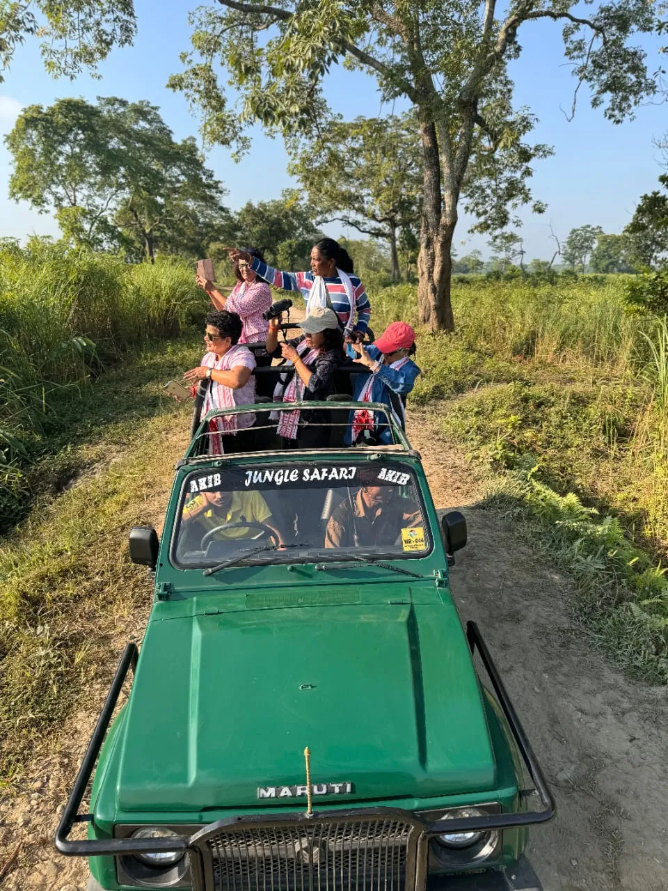 “Fit@50+ Summits and Steering Wheels” Unwinds at Kaziranga After 18-Day Himalayan Trek  
