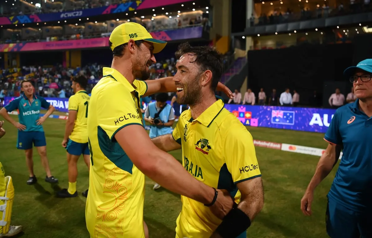 Scenes after the match  Image: X/ICC