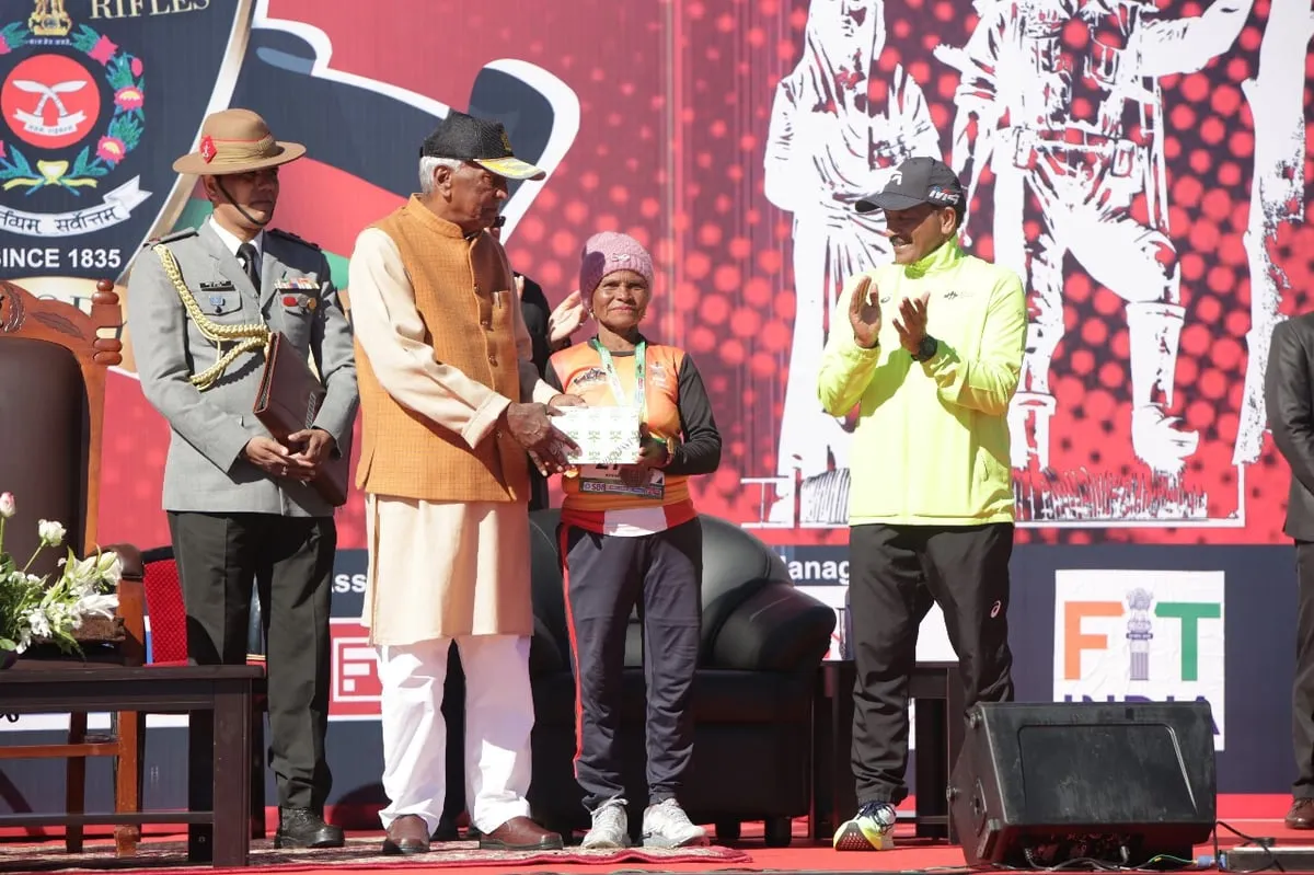 Assam Rifles’ 3rd Edition of Half Marathon Held in Shillong’s Laitkor  