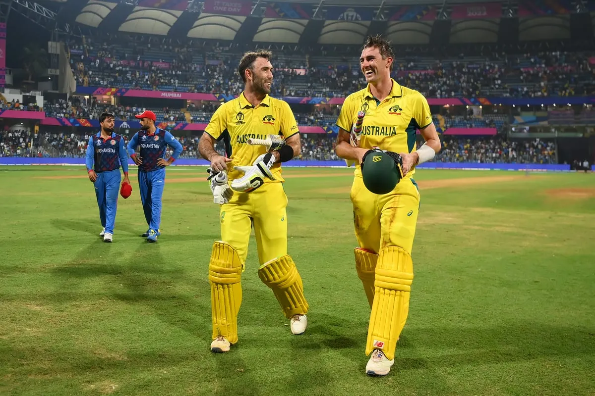Scenes after the match  Image: X/ICC
