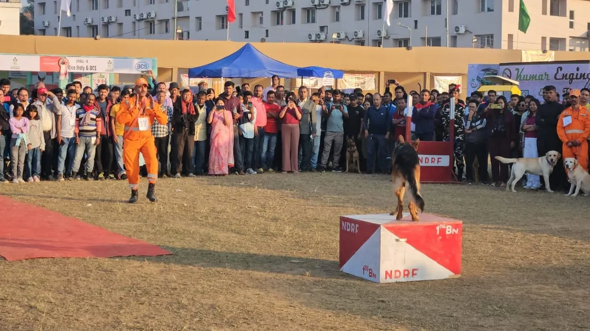 Dog Show At Assam International Agri-Horti Show 2023 Wows Crowds  