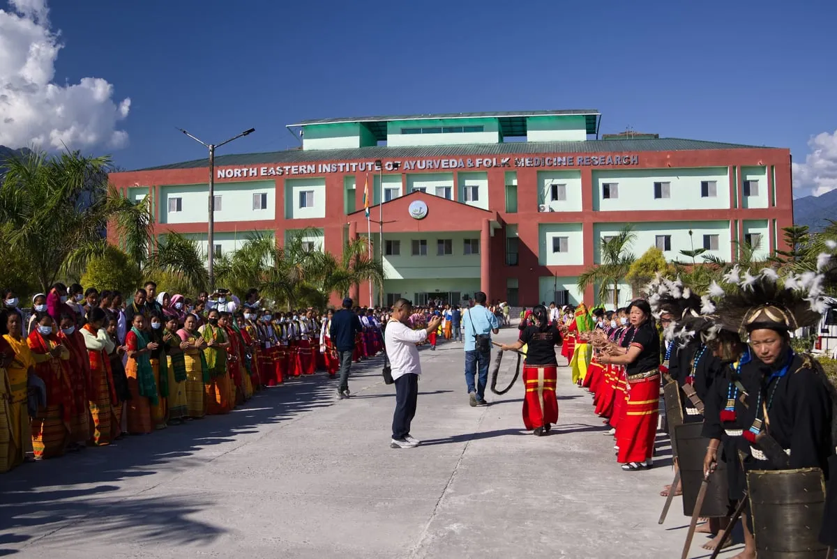 Sarbananda Sonowal, Pema Khandu Lays Foundation Stone for Capacity Expansion at NEIAFMR  