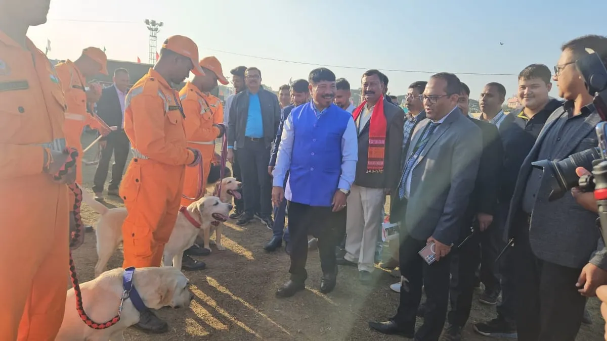 Dog Show At Assam International Agri-Horti Show 2023 Wows Crowds  
