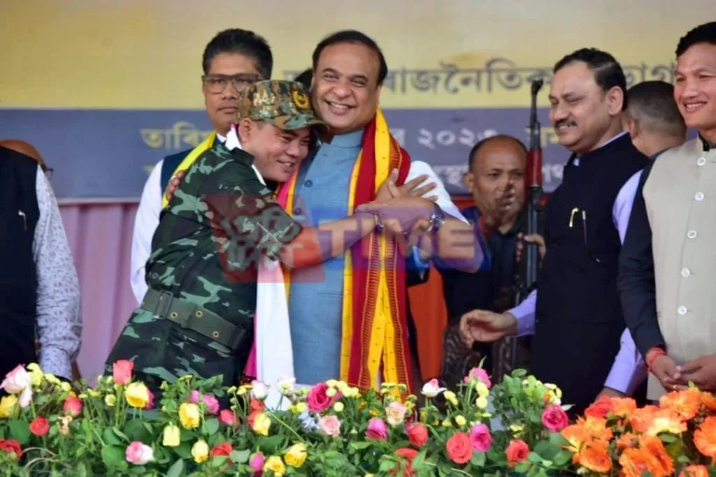 2023: 181 DNLA Cadres Formally Lay Down Arms in Assam's Haflong  