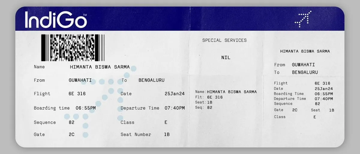 Flight Ticket  