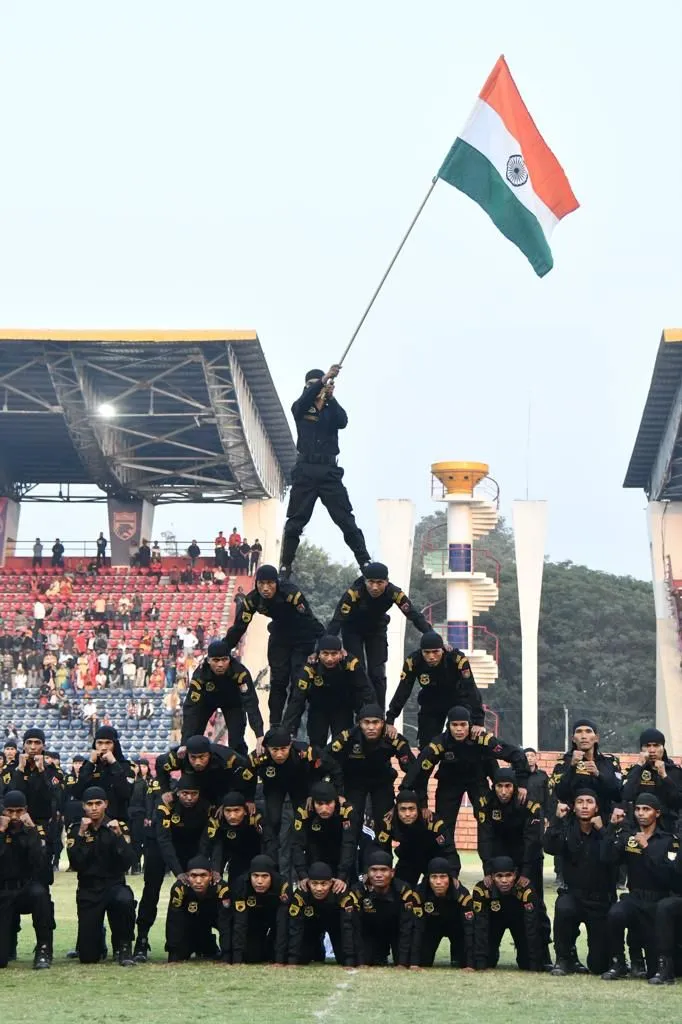 Glimpses from the passing out parade  Image: X/ Himanta Biswa Sarma