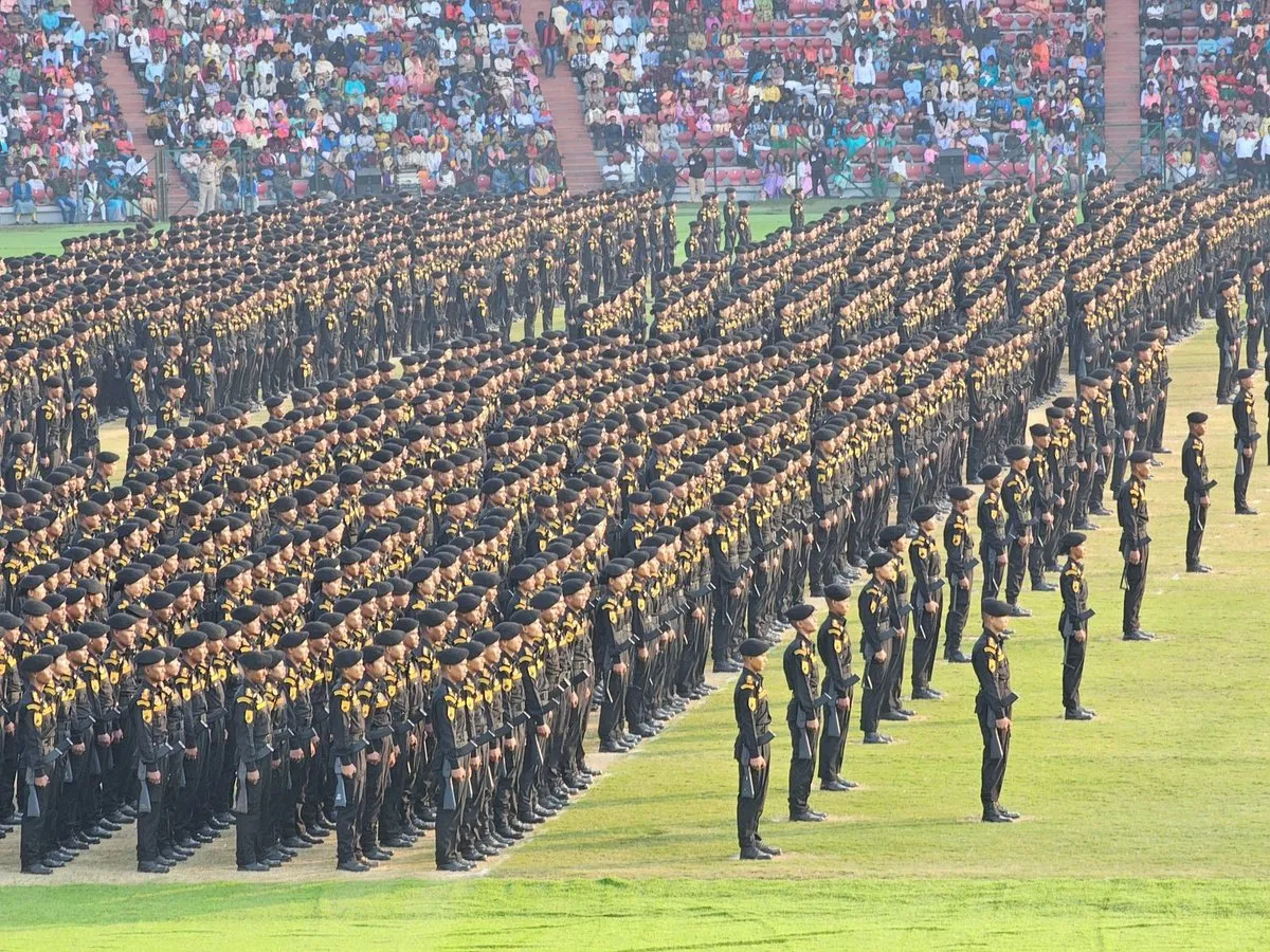 Glimpses from the passing out parade  Image: X/ Himanta Biswa Sarma