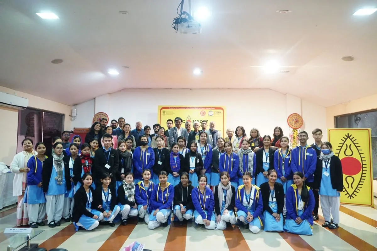 SPIC MACAY Founder Dr. Kiran Seth Enthralls Assam down town University  
