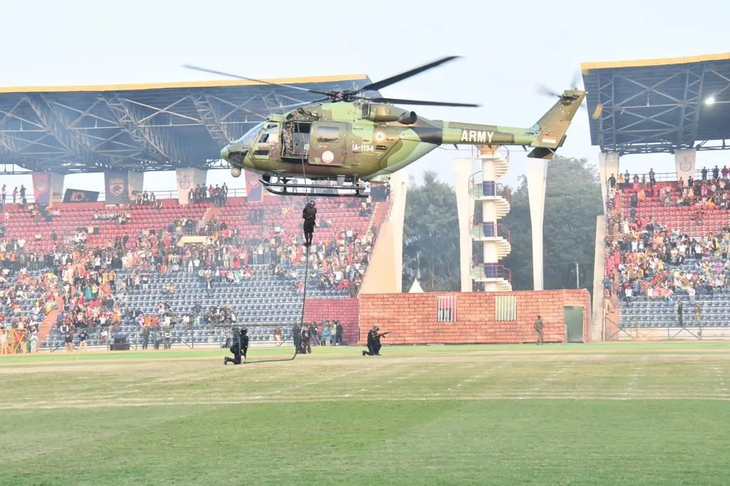 Glimpses from the passing out parade  Image: X/ Himanta Biswa Sarma