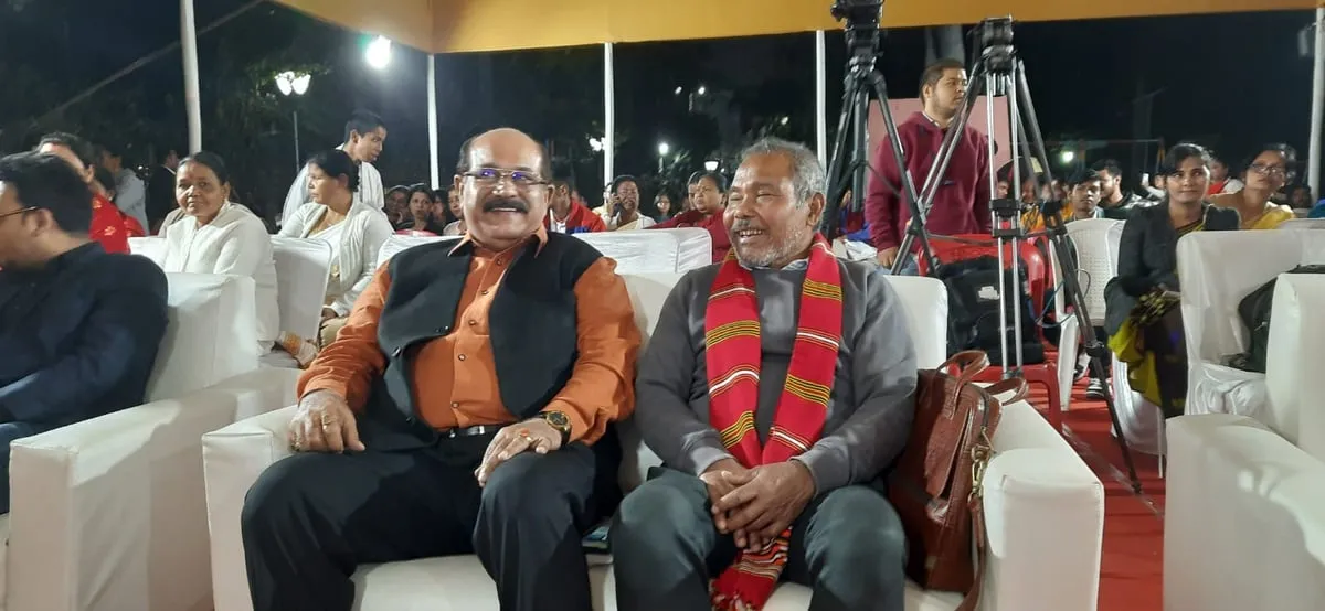 Sadin-Pratidin's Jayanta Baruah Felicitated By Anusuchit Jaati Yuva Chatra Parishad  