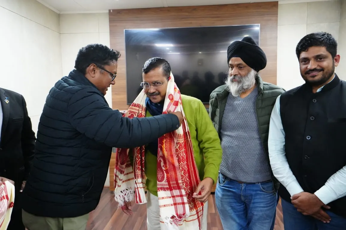 Arvind Kejriwal Holds Crucial Meet with AAP's Assam Unit in Delhi  