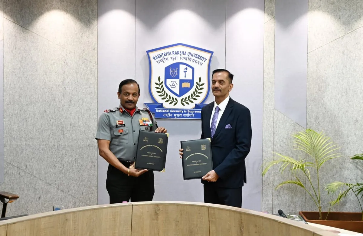 Assam Rifles & Rashtriya Raksha University Sign MoU to Enhance Academic Programs  