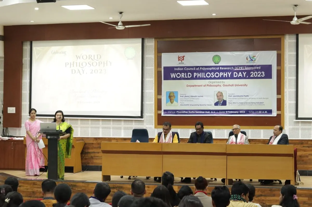 Department of Philosophy, GU Organises World Philosophy Day, 2023  