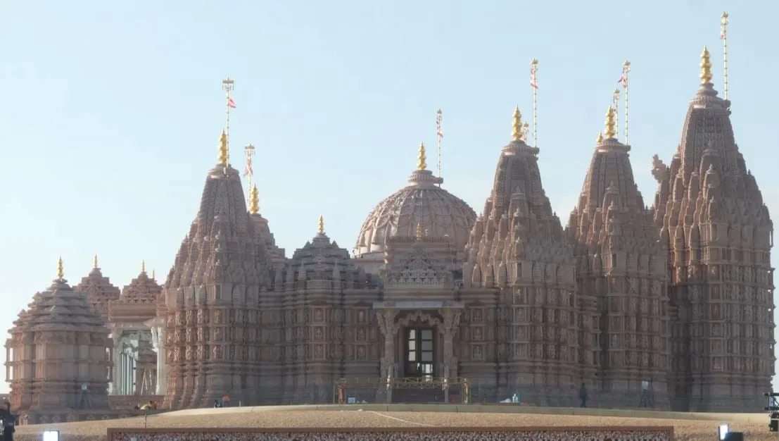 BAPS Temple in UAE  Image: ANI
