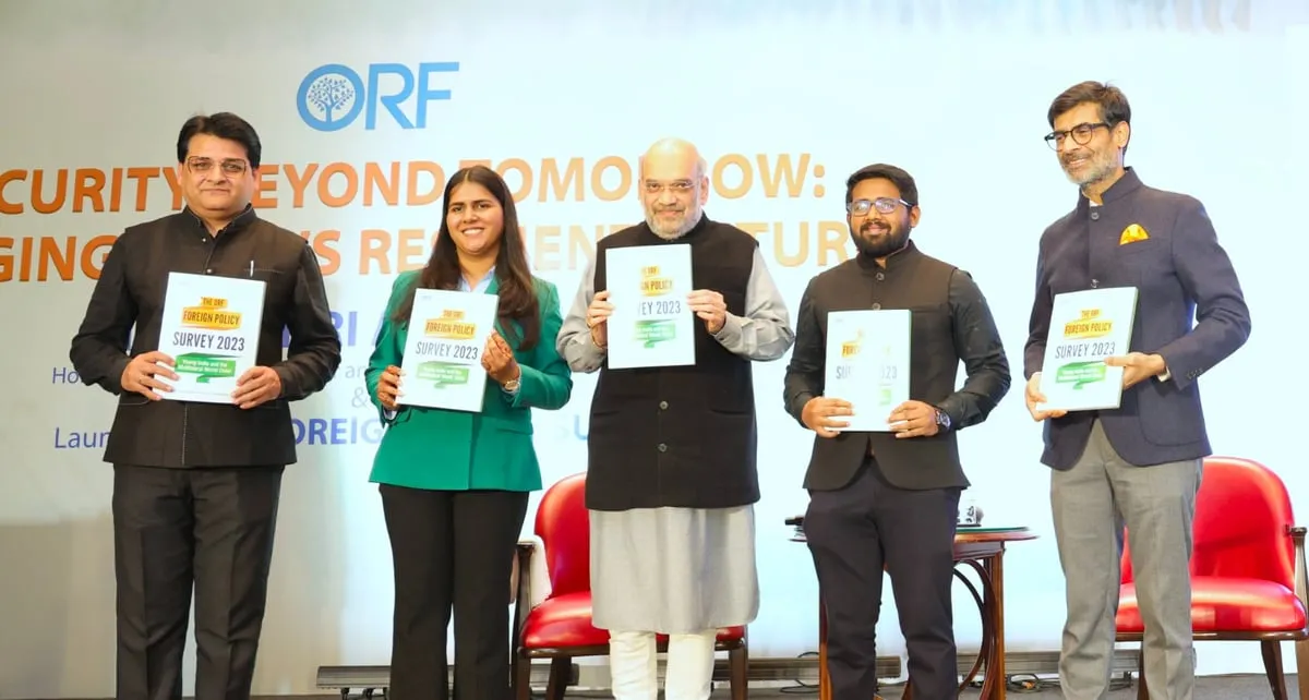 Shah also launched the 'ORF Foreign Policy Survey', on this occasion  