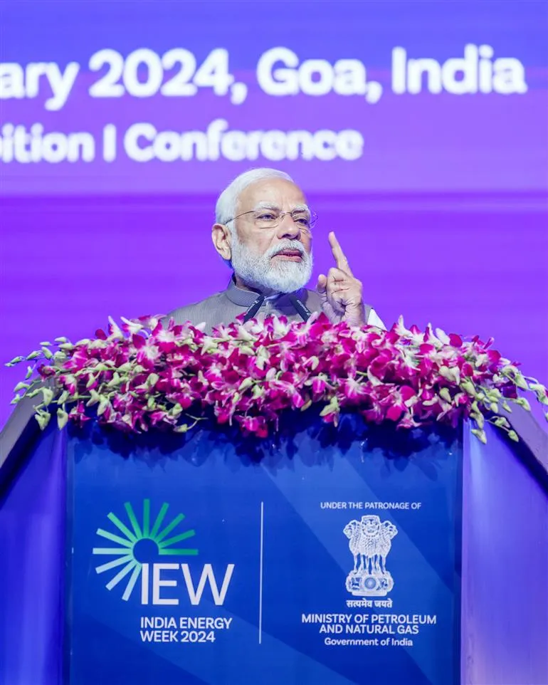 PM Modi Inaugurates India Energy Week 2024, Emphasizes Sustainable Energy Goals  