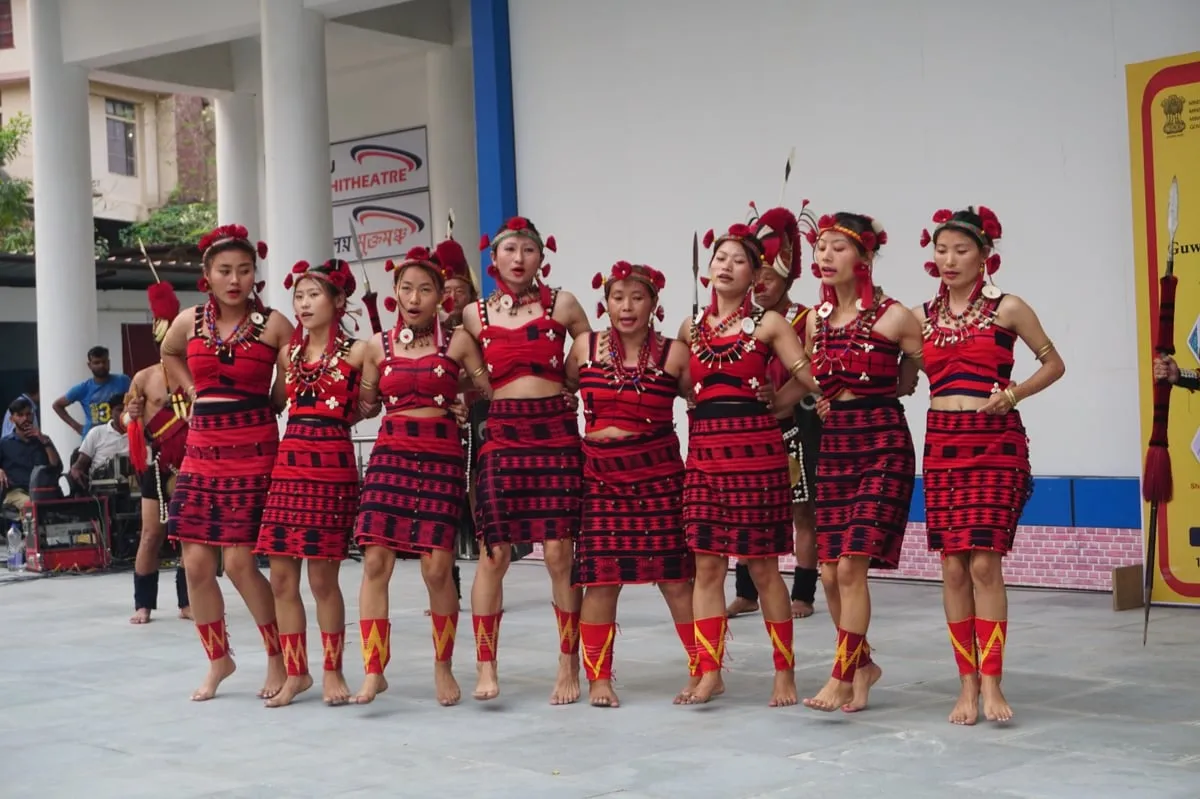 AdtU in Collaboration with SPIC MACAY Hosts Traditional Naga Dance  