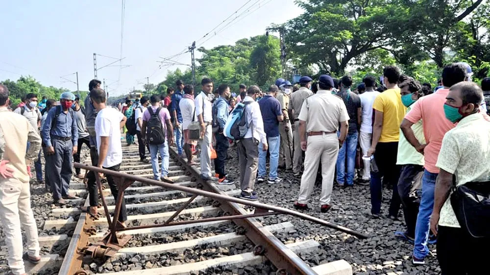 Rail blockade  