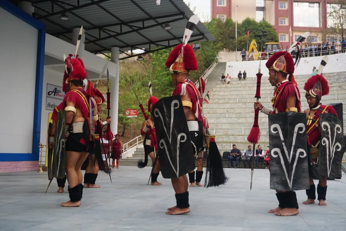 AdtU in Collaboration with SPIC MACAY Hosts Traditional Naga Dance  