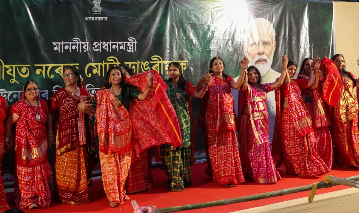 PM Modi arrives in Kaziranga  Image: X/Narendra Modi