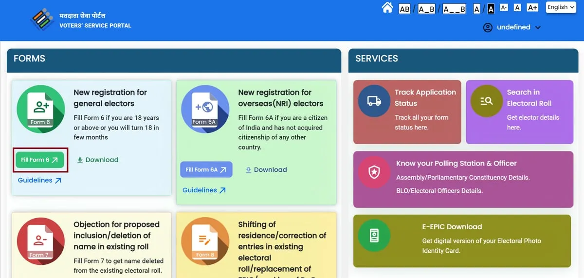 How to Apply for Voter ID Card Online  