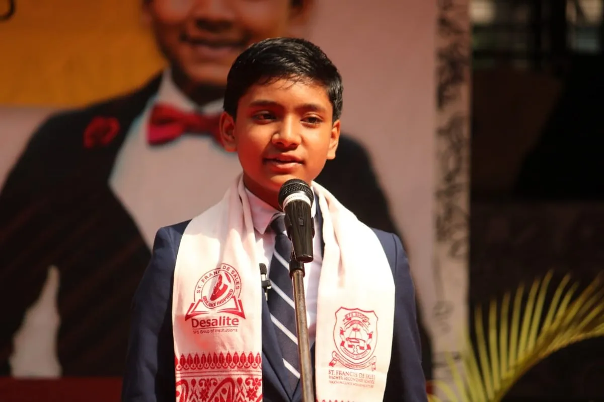 World’s Youngest Professor - Soborno Issac Bari Inspires Students at SFS Guwahati  