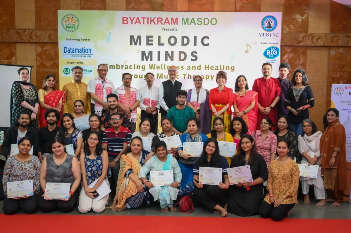 Anubhuti Goswami & Emon Seuj Goswami's 'Melodic Minds' Garners Appreciation in Guwahati  