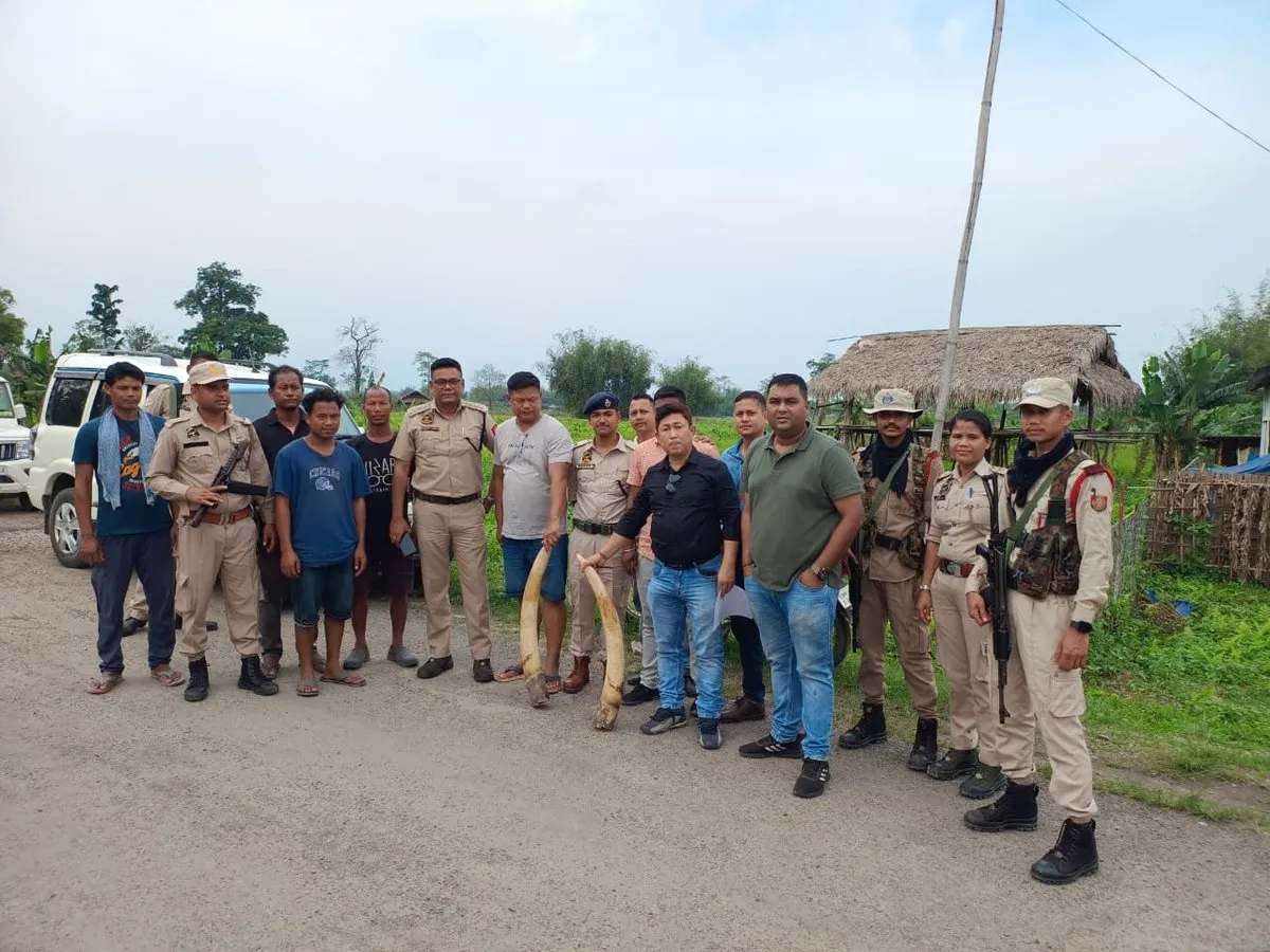 Anti-poaching raid in Assam  