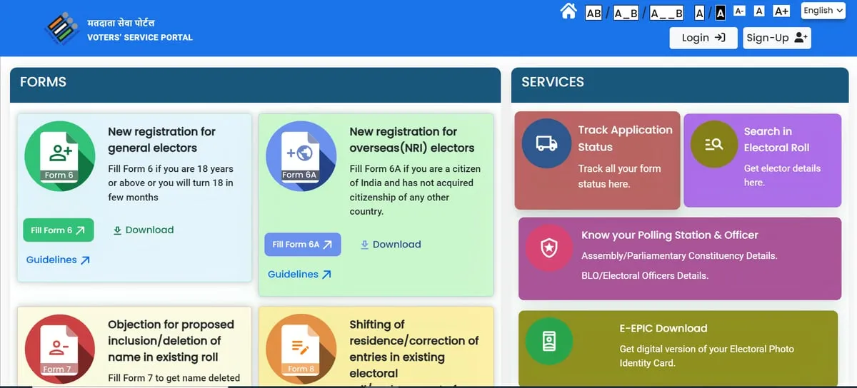 How to Apply for Voter ID Card Online  