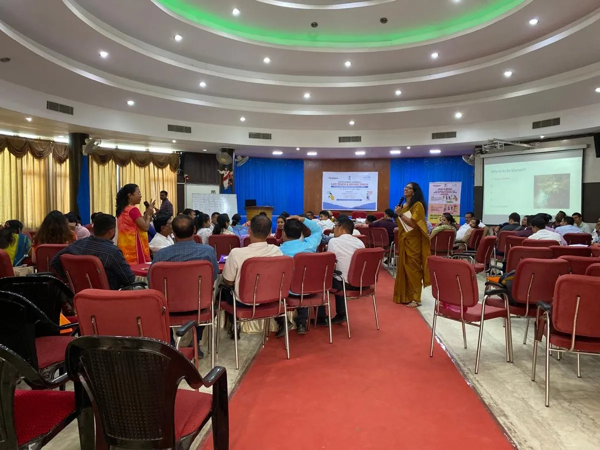 Teacher Training Programme On Safe And Unsafe Touch Held In Guwahati  