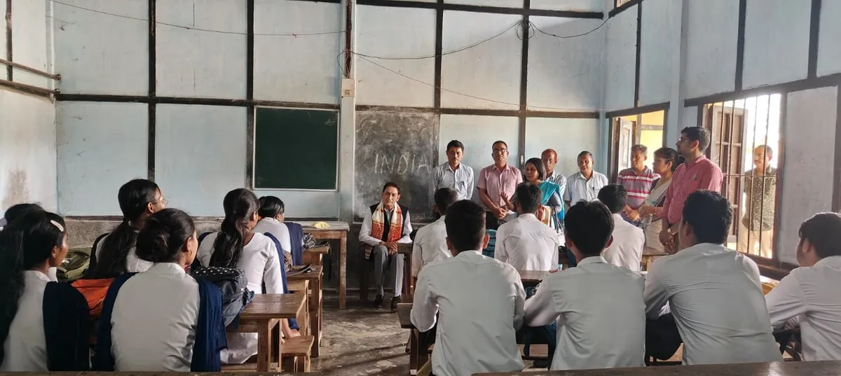 Swagat Hospital Donates Science Lab Equipment to Kampur HS & MP School  
