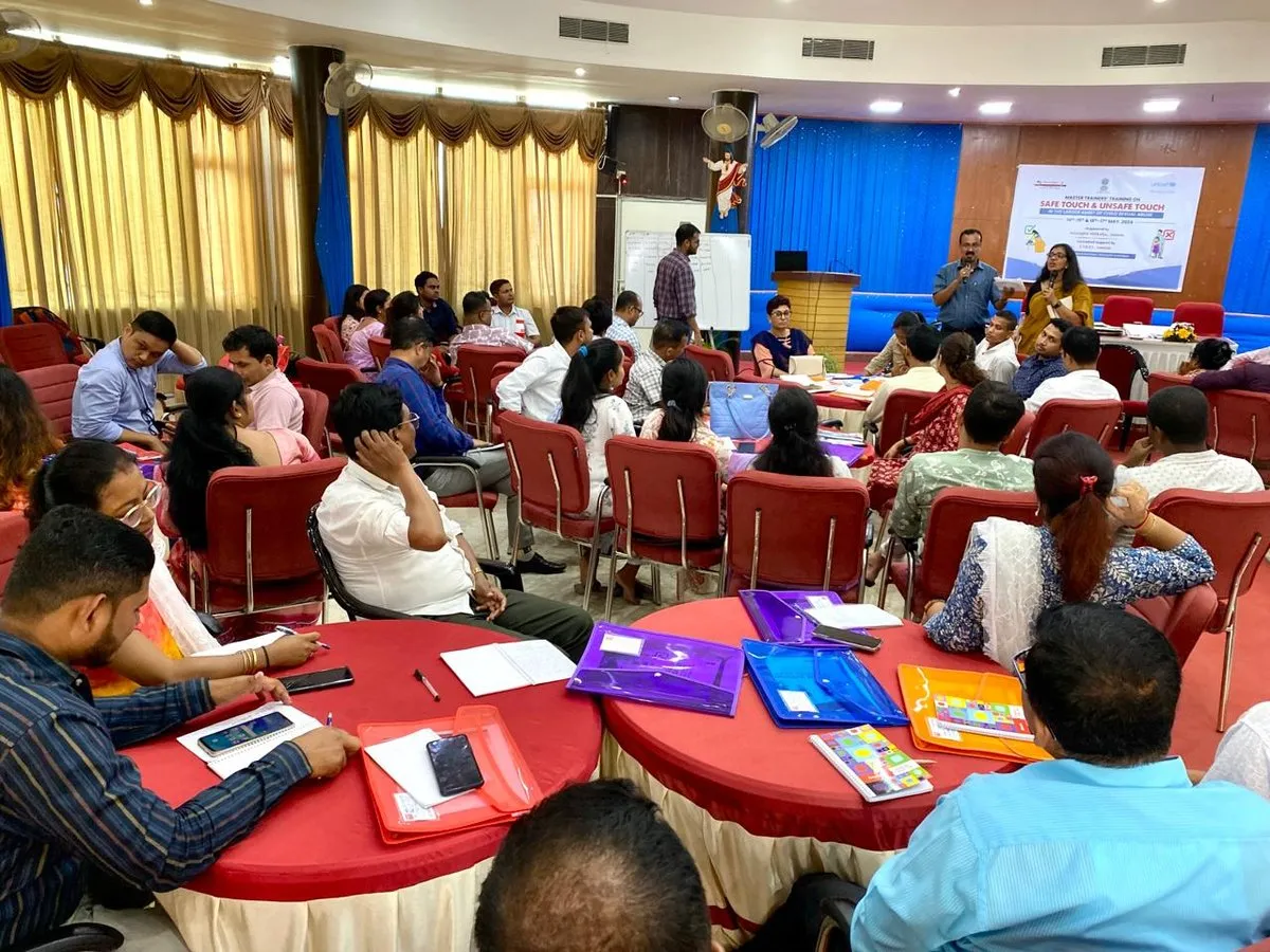 Teacher Training Programme On Safe And Unsafe Touch Held In Guwahati  